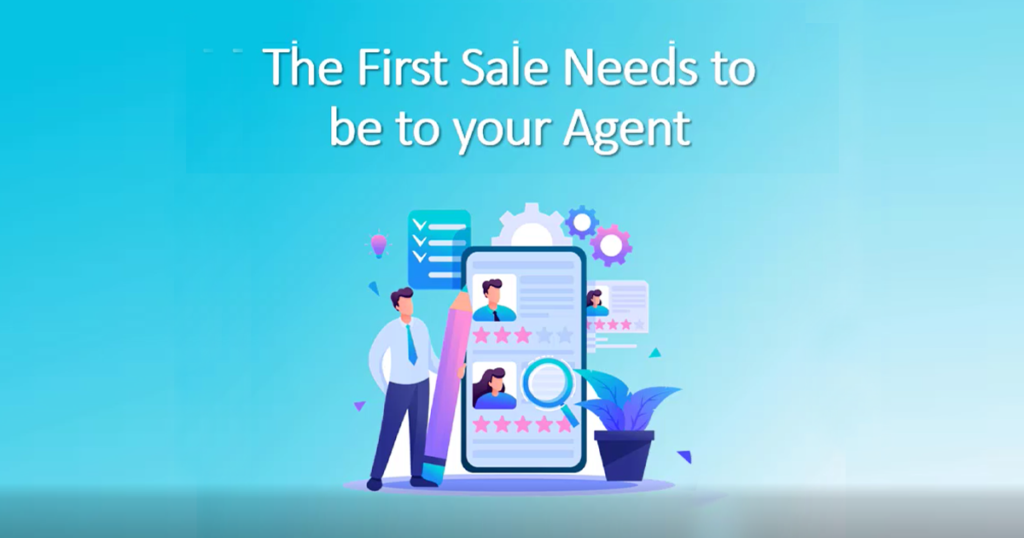 Sell yourself to a strong real estate agent.