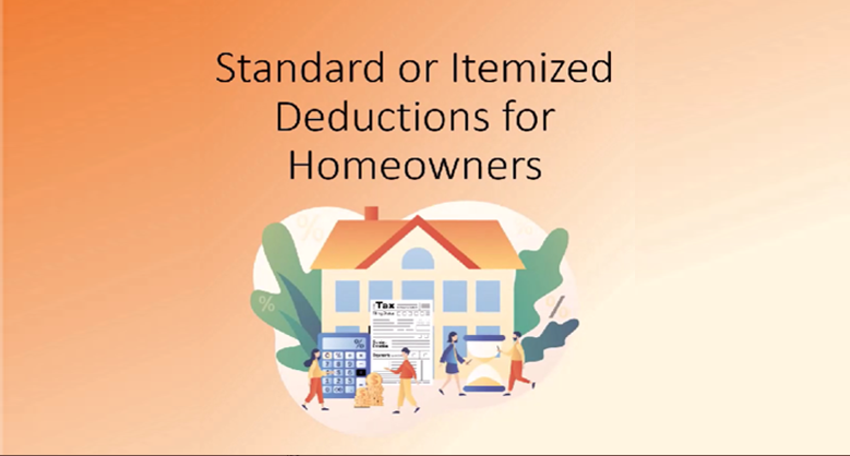 Standard vs. itemized deductions in 2022